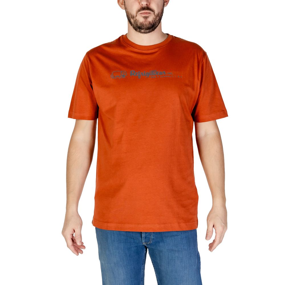 Refrigiwear JE9101T30600 T-Shirt Rouge en Coton pour Hommes