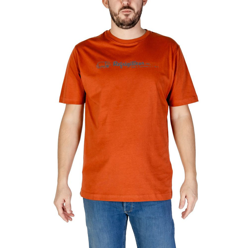 Refrigiwear JE9101T30600 T-Shirt Rouge en Coton pour Hommes