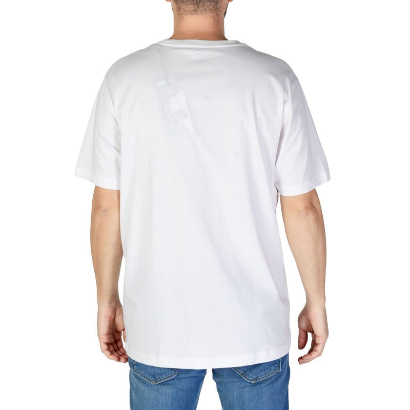 Refrigiwear White Cotton T-Shirt for Men