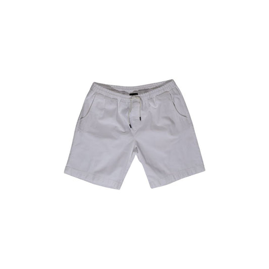 Refrigiwear GA9103P56000 White Cotton Bermuda Shorts for Men