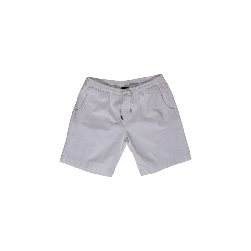 Refrigiwear GA9103P56000 White Cotton Bermuda Shorts for Men
