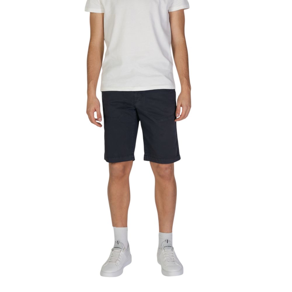 Refrigiwear GA9103P56200 Bermuda Shorts en Coton Bleu