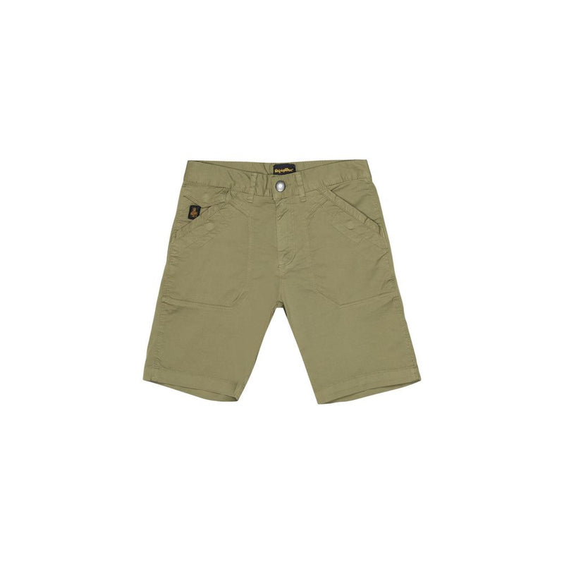 Refrigiwear GA9103P56200 Bermuda Shorts for Men - Green Cotton