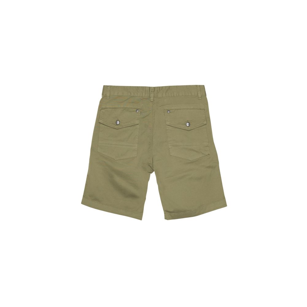 Refrigiwear GA9103P56200 Bermuda Shorts for Men - Green Cotton