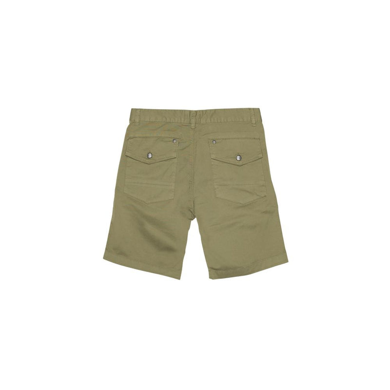 Refrigiwear GA9103P56200 Bermuda Shorts for Men - Green Cotton
