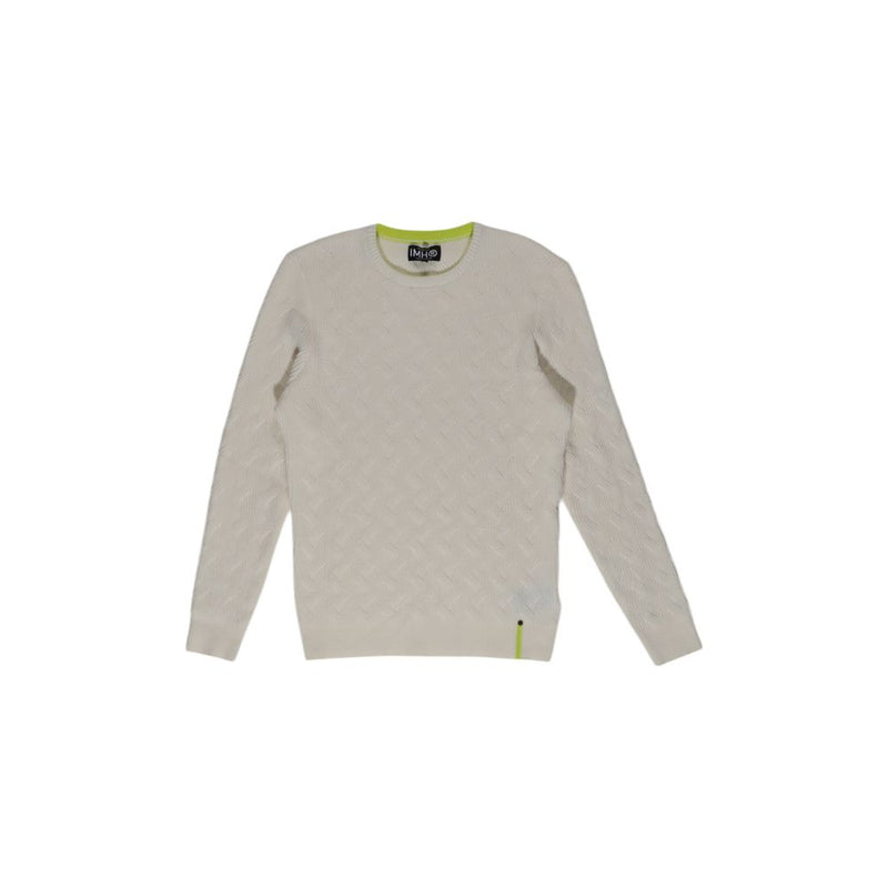 In My Hood Cream Wool Sweater - HW23MMA50