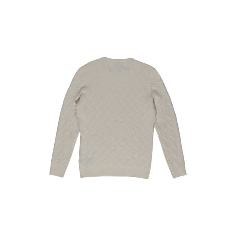 In My Hood Cream Wool Sweater - HW23MMA50
