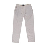 Smiling London Beige Cotton Casual Pants for Men
