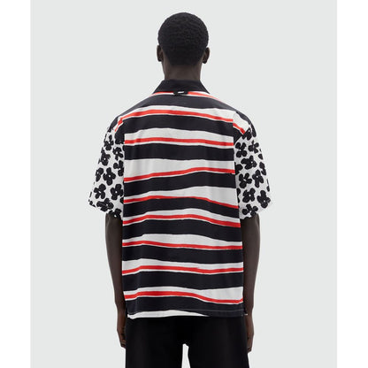 MSGM Black Cotton Blouse