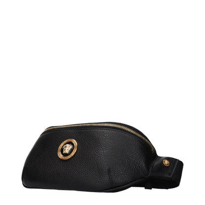 Versace Zwart Leren Rugzak