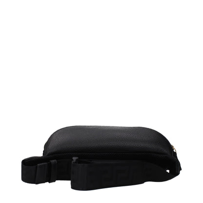 Versace Zwart Leren Rugzak