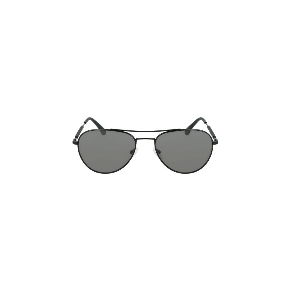Lunettes de soleil Calvin Klein Black Metal pour hommes