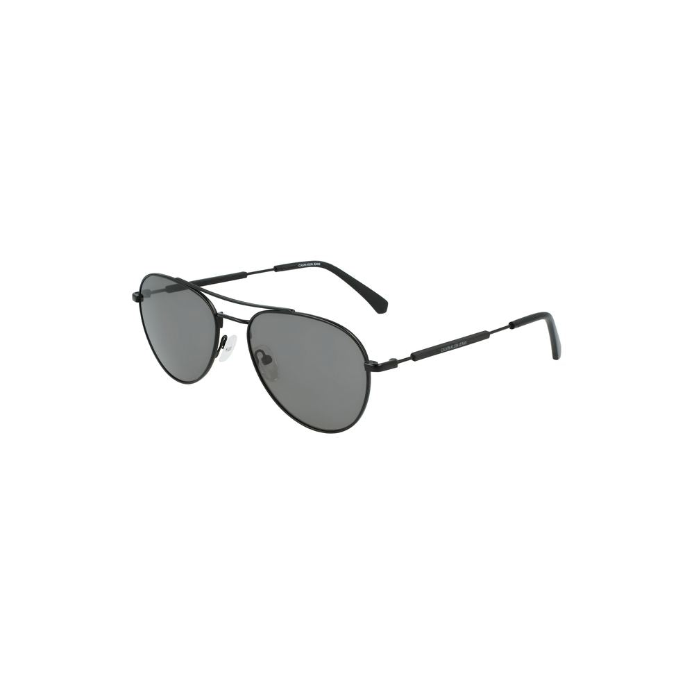 Lunettes de soleil Calvin Klein Black Metal pour hommes