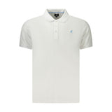 U.S. Grand White Cotton Men's Polo Shirt