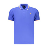 U.S. Grand Blue Cotton Men's Polo Shirt