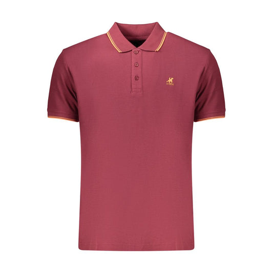 U.S. Grand Rosso Cotton Men's Polo - Stylish & Comfortable