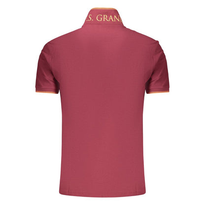 Polo Homme Coton U.S. Grand Rosso