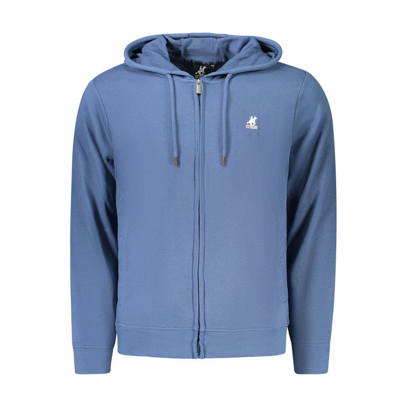 U.S. Grand Blue Cotton Men's Sweatshirt - Stylish & Comfortable