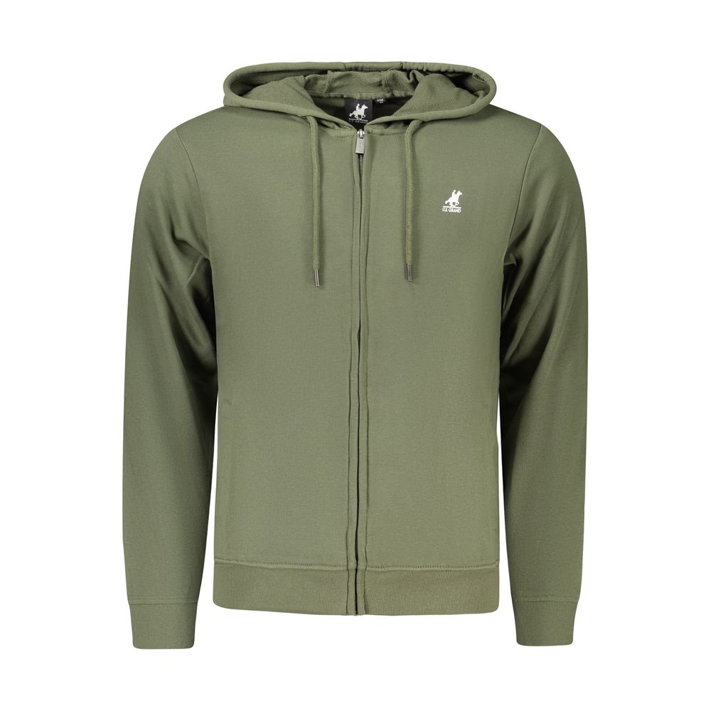 U.S. Grand Green Cotton Men's Hoodie