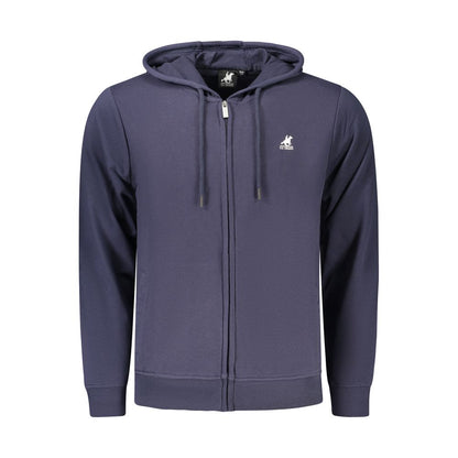 U.S. Grand Blue Cotton Mens Hoodie