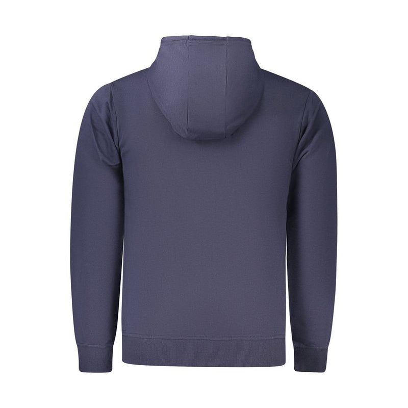 U.S. Grand Blue Cotton Mens Hoodie - Stylish & Comfortable