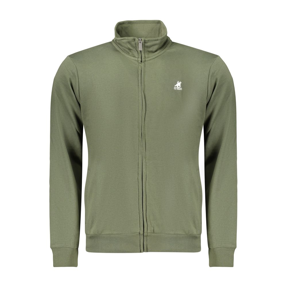 U.S. Grand Green Cotton Men's Sweatshirt - Stylish & Comfortable