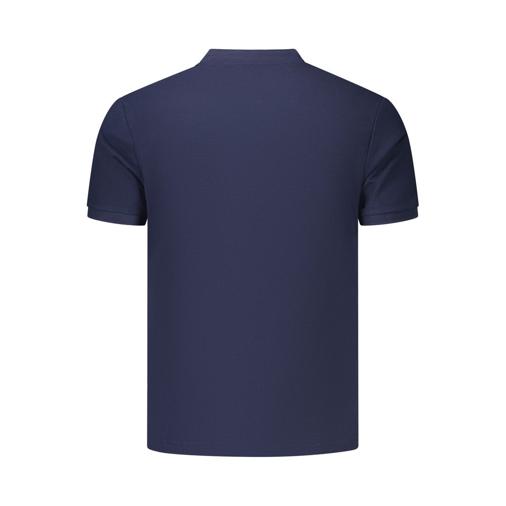 U.S. Grand Blue Cotton Men's Polo - Stylish & Comfortable