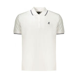 U.S. Grand White Cotton Men's Polo Shirt