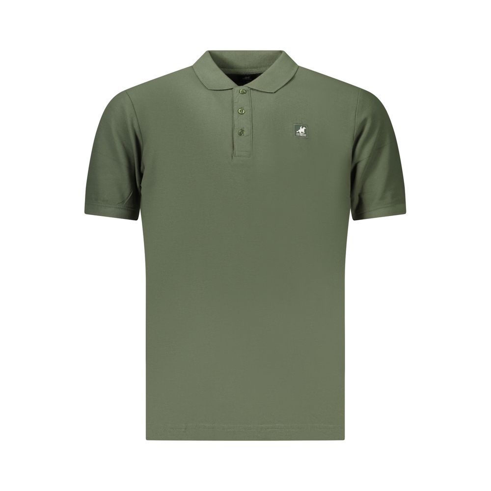 U.S. Grand Green Cotton Men's Polo Shirt - Stylish & Comfortable