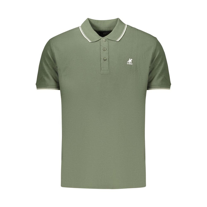 U.S. Grand Green Cotton Men's Polo - Stylish & Comfortable