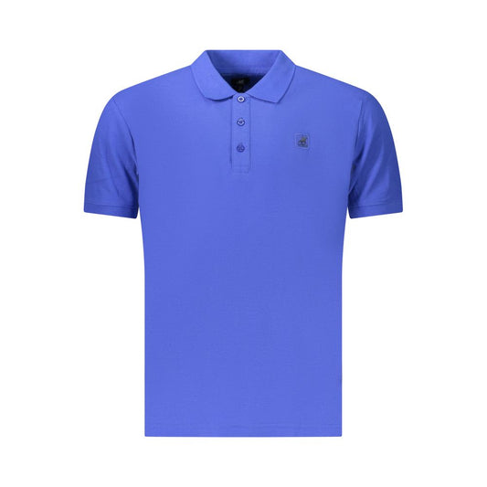 U.S. Grand Blue Cotton Men's Polo - Stylish & Comfortable
