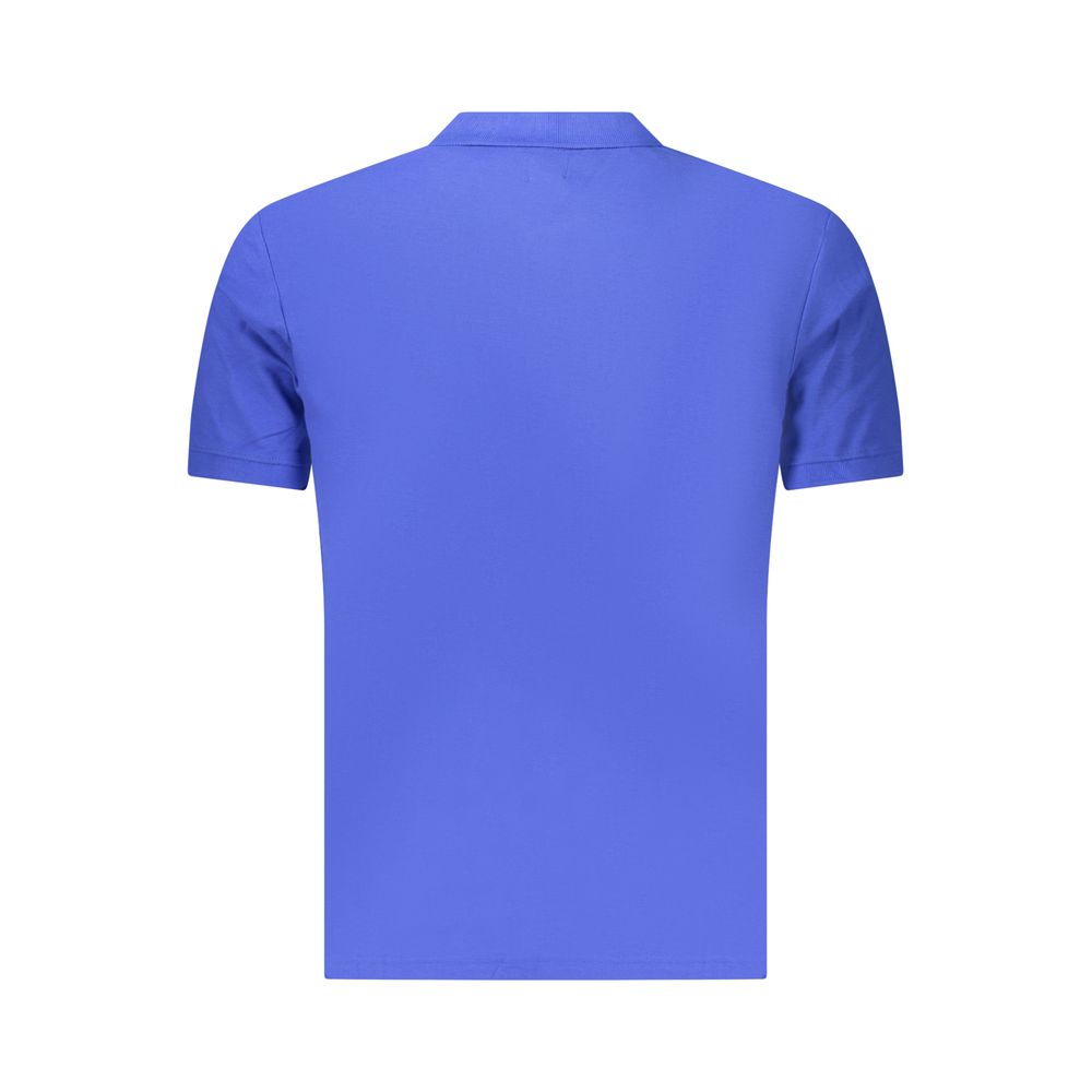 U.S. Grand Blue Cotton Men's Polo - Stylish & Comfortable