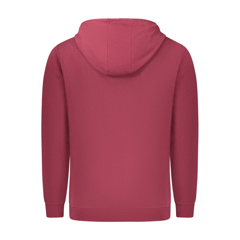 U.S. Grand Red Cotton Men's Sweatshirt - Stylish Comfort