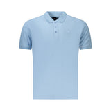 U.S. Grand Azzurro Cotton Men's Polo - Light Blue