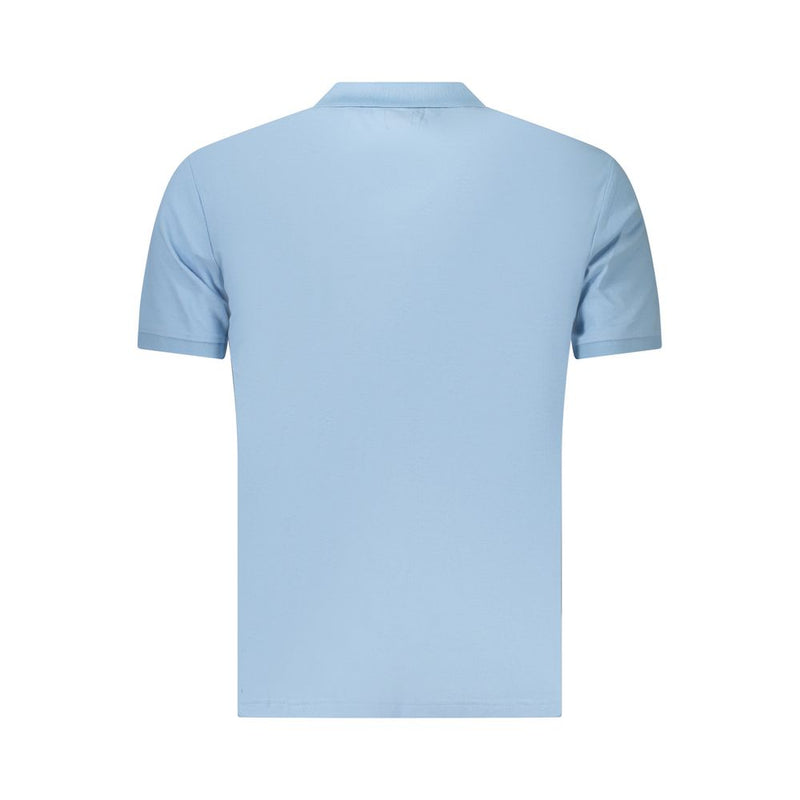 U.S. Grand Azzurro Cotton Men's Polo - Light Blue