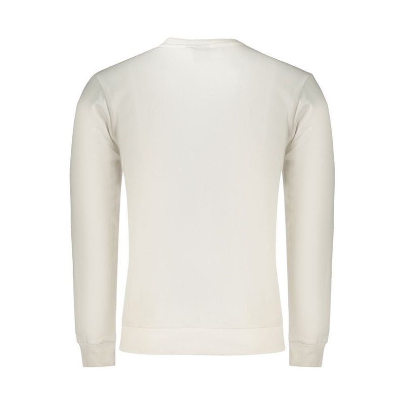 U.S. Grand White Cotton Men's Sweatshirt - Trendy & Comfortable