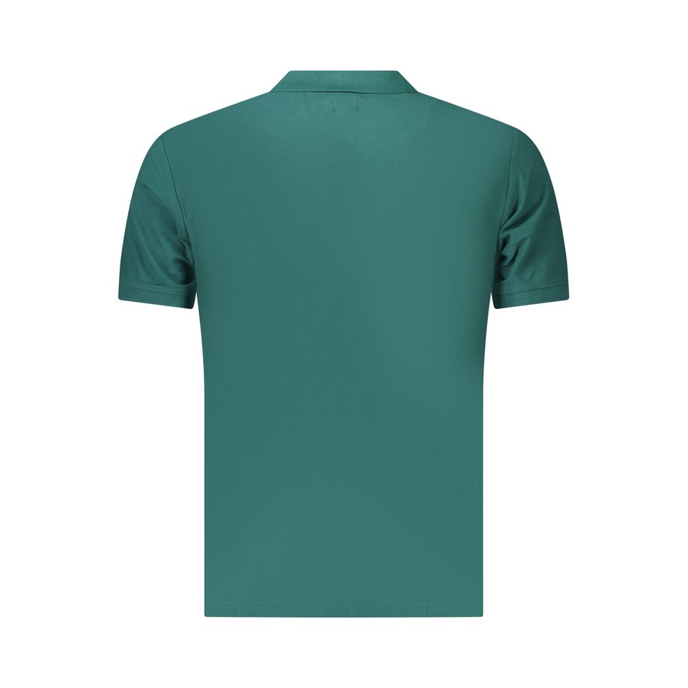 U.S. Grand Green Cotton Men's Polo Shirt