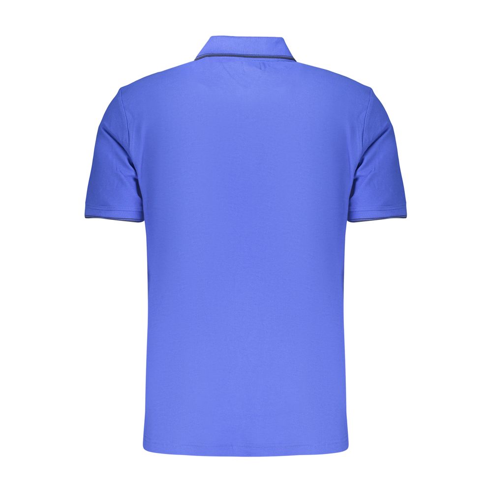 Polo Bleu Coton Homme U.S. Grand