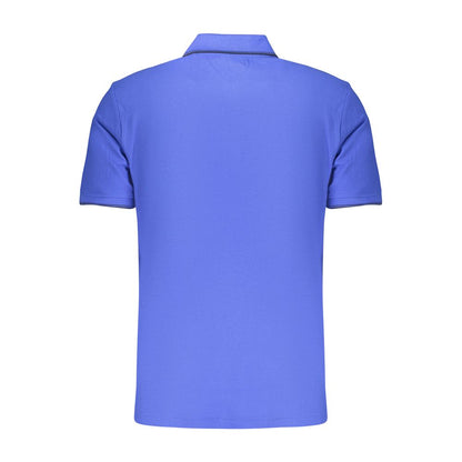 Polo Bleu Coton Homme U.S. Grand