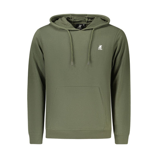 U.S. Grand Green Cotton Men's Sweatshirt - Stylish Comfort