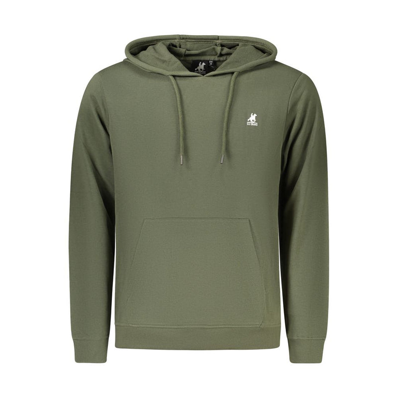 U.S. Grand Green Cotton Men's Sweatshirt - Stylish Comfort