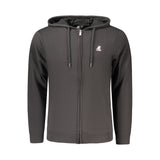 U.S. Grand Black Cotton Men's Hoodie - Trendy Streetwear