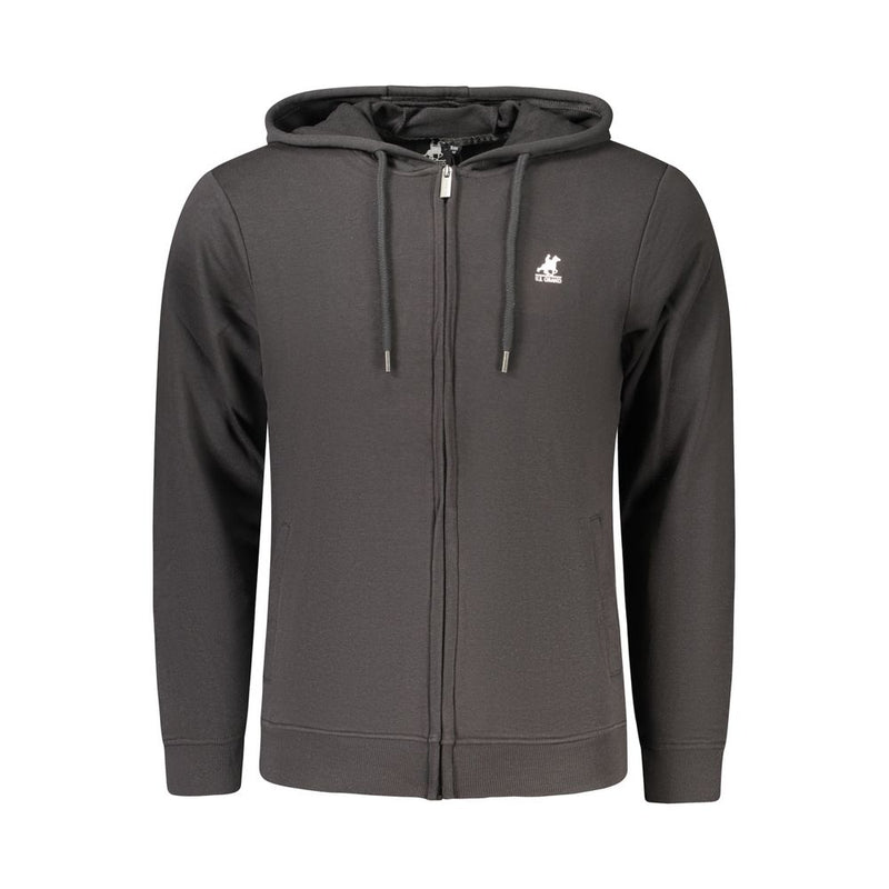 Amerikaanse Grand Zwarte Katoenen Heren Hoodie