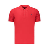 U.S. Grand Red Cotton Men Polo - Stylish & Comfortable