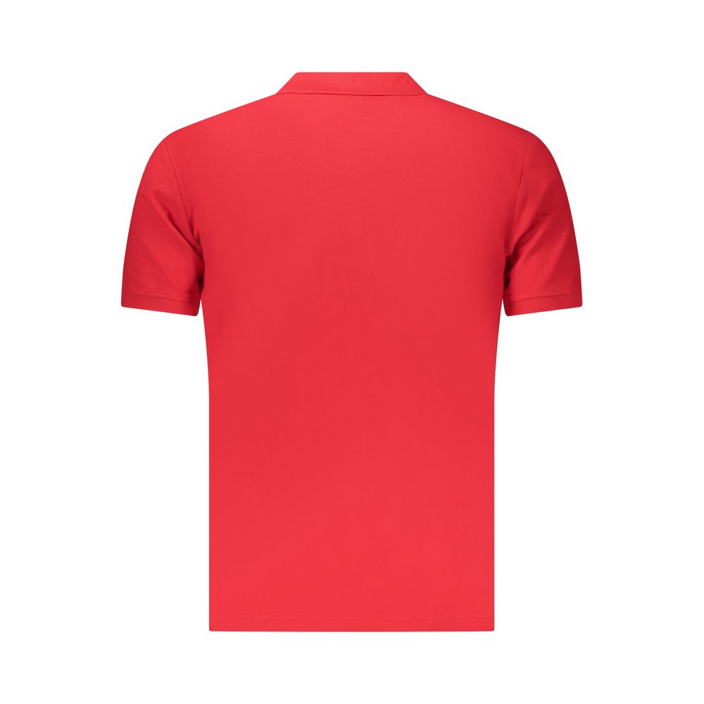 U.S. Grand Red Cotton Men Polo - Stylish & Comfortable
