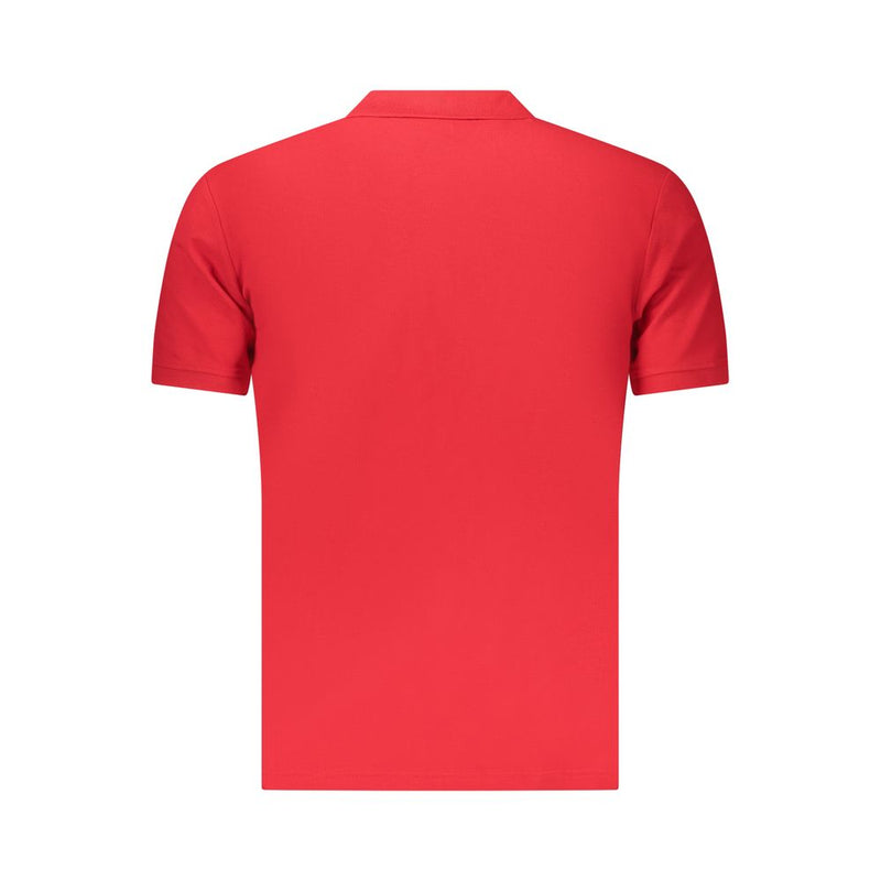 U.S. Grand Red Cotton Men Polo - Stylish & Comfortable
