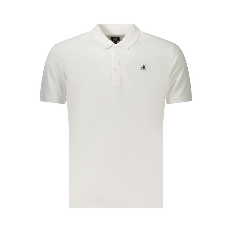 U.S. Grand White Cotton Men's Polo Shirt - Stylish & Comfortable