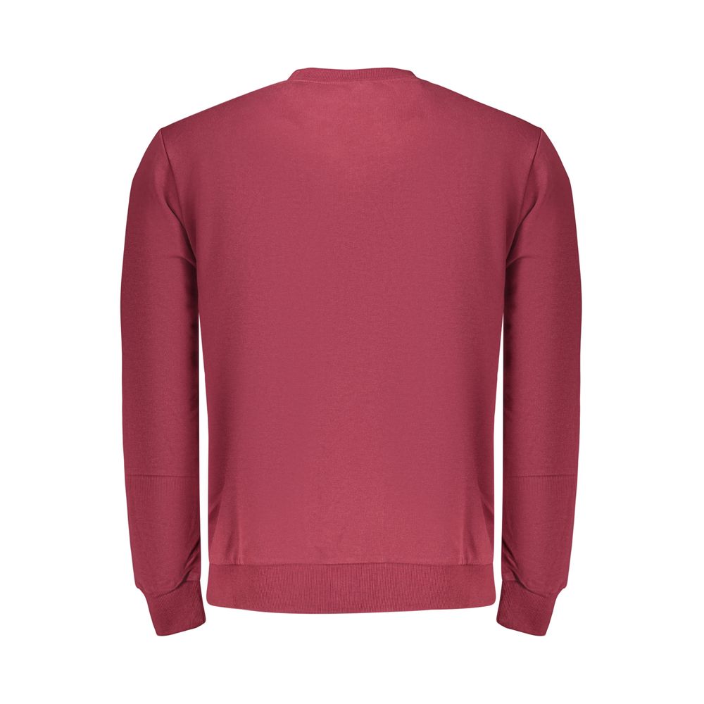 U.S. Grand Red Cotton Men's Sweatshirt - Stylish Comfort