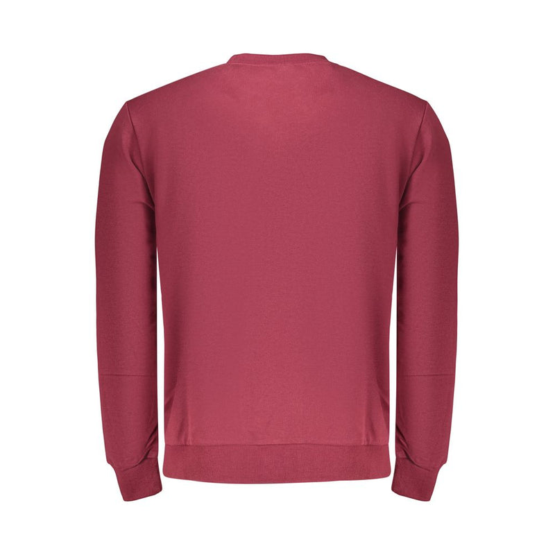U.S. Grand Red Cotton Men's Sweatshirt - Stylish Comfort