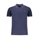 U.S. Grand Blue Cotton Men's Polo - Classic Style & Comfort
